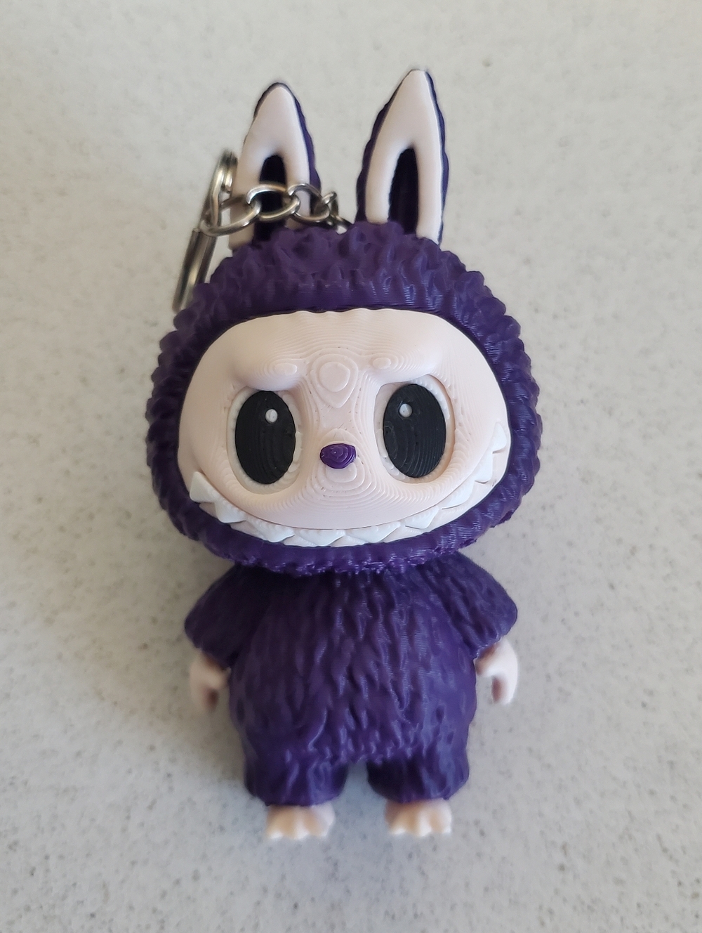 Labubu 3D Print Keychain